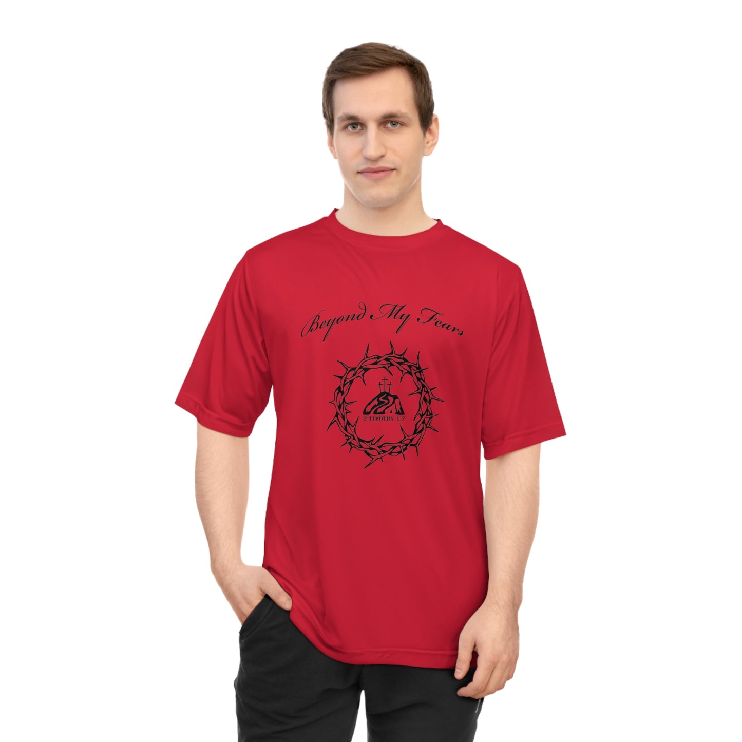 Beyond My Fears - Men's Preformance T-shirt